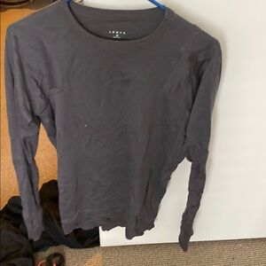 Lunya Black Relaxed Fit Top